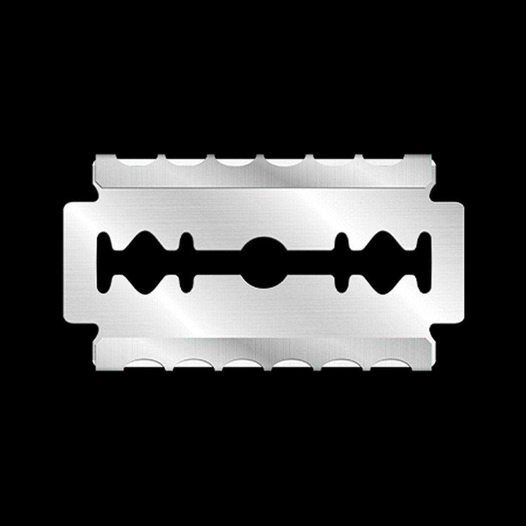 Razor Blade With Exfoliating Mesh